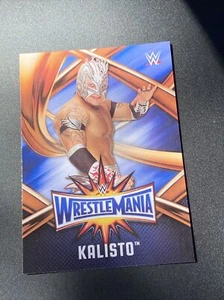 2017 Topps WWE #WMR-30 KALISTO Wreslemania 33 Roster Wrestling card MINT - Picture 1 of 2