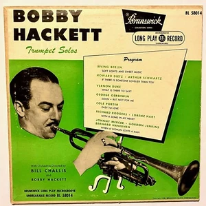 BOBBY HACKETT - Trumpet Solos - 1950 Brunswick BL 58014, 10-inch LP - Picture 1 of 4