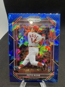 2023 Panini Prizm - Pete Rose #33 Blue Ice Prizm - Bild 1 von 2