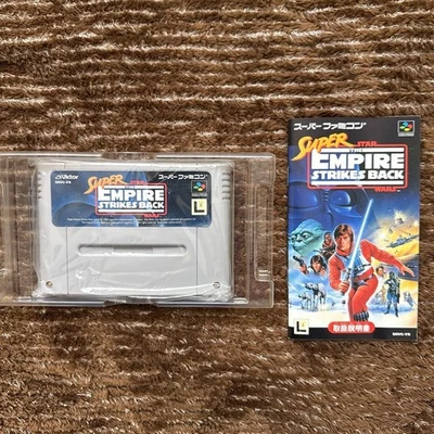Star Wars Empire Strike Back Nintendo Super Famicom Completo de JAPÓN Foto 1 de 4