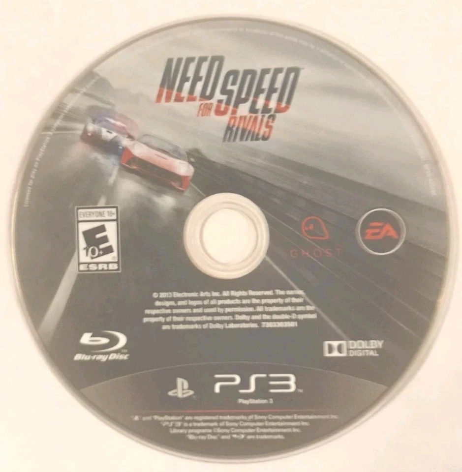 Need for Speed: Rivals Complete Edition (Sony PlayStation 3, 2014) Disc Only - Image 1 of 1