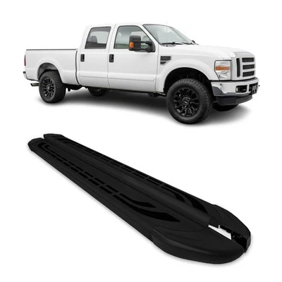 Running Boards for Ford F250 / 350 /450 /550 Super Duty Crew Cab 1999-2016 Black - Image 1 of 4
