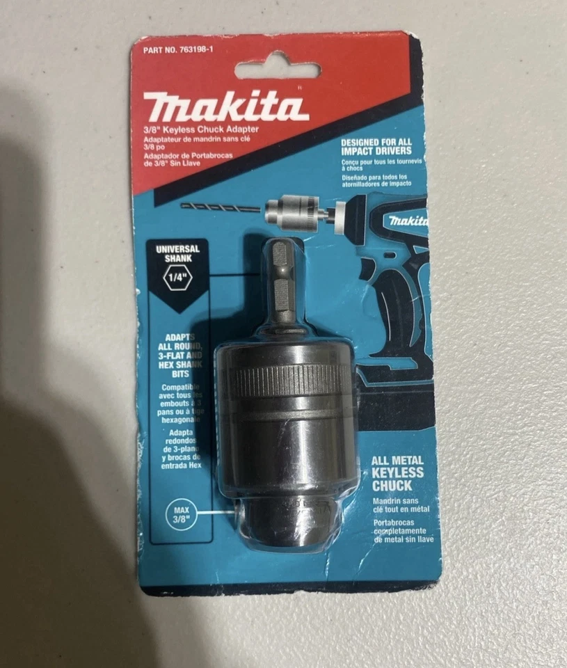 Makita 763198-1 3/8" Metal Keyless Chuck - Image 1 of 1