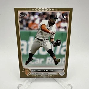 Heliot Ramos 2022 Topps Update Gold RC #US154 1641/2022 - Picture 1 of 2