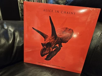 Alice In Chains Devil Put Dinosaurs Here Vinyl 2 LP Import, Rare!! - Image 1 of 3