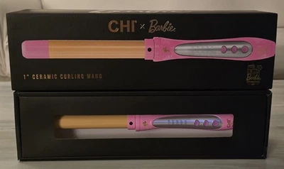 2022 CHI x Barbie 1" Ceramic Curling Wand - Image 1 of 4