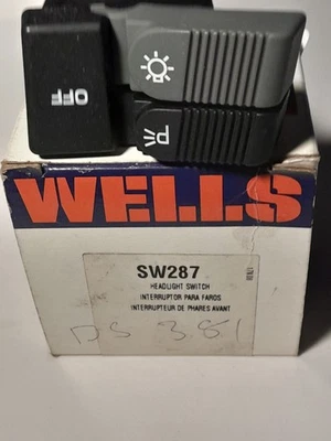 ПЕРЕКЛЮЧАТЕЛЬ ФАР WELLS SW87 CHEVROLET ASTRO 90-95 - Изображение 1 из 4