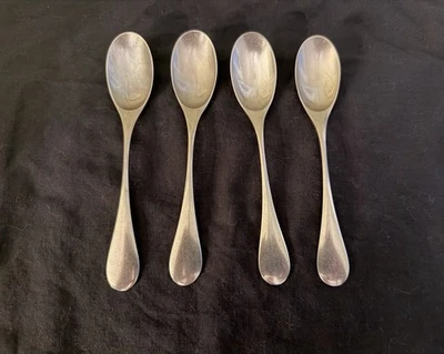 Juego de 4 cucharaditas de acero inoxidable Mango Lauffer Hackman Nanny Still Foto 1 de 4