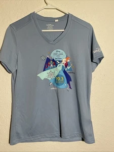 Run Disney Manga Corta Carrera T 2024 Fairy Tale Challenge Frozen Blue Adulto M - Imagen 1 de 4