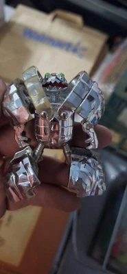 Rock Lords Slimestone Bandai Gobots Evil Warrior Rock Chrome Action Figure Toy - Image 1 of 2