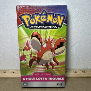 Pokemon Advanced Volume 5 A Hole Lotta Trouble Rare VHS - Afbeelding 1 van 6