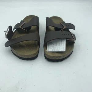 Birkenstock Arizona Birko-Flo Women's Sandals - Dark Brown - Picture 1 of 6
