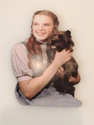 The Wizard of Oz Dorothy And Toto Fridge Magnet 1997 Vintage  - Image 1 of 4