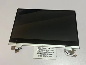 Geo Geoflex 340 14,1" Full Top Deckel Touchscreen Bildschirm Baugruppe - Bild 1 von 7