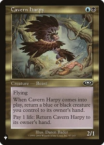 Cavern Harpy The List Reprints  NM MTG Non-Foil - Picture 1 of 1