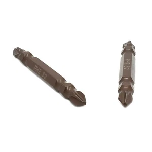 PH2 Double Head Phillips High Torque Screwdriver Bits - 2.5 Inch Long - 10 - Picture 1 of 5
