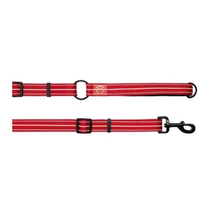 Reflective Leash - EEZY-6 - Red - Picture 1 of 4