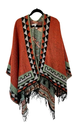 Andrew Marc Nueva York Capa Suéter Marc Nueva York Tejido Chal OS Talla Única Marrón Foto 1 de 4