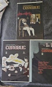 CEREBUS #60, 61 & 62 comics Aardvark-Vanaheim (1983) DAVE SIM B/B - Picture 1 of 4