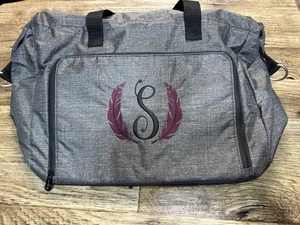 Jewell by Thirty-One dunkelgrau 16x10 Handtasche/Brottasche mit Isolierung und Kunststoff - Bild 1 von 9
