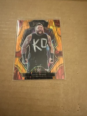 2023 Select WWE Premier Level Orange Flash Prizm KO Kevin Owens #169 - Image 1 of 2