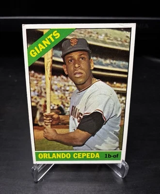 1966 Topps #132 Orlando Cepeda HOFer EX-MT CONDITION LOOK - Image 1 of 2