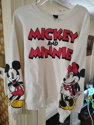 Sudadera Disney Talla Mediana (7-9) Mickey y Minnie Foto 1 de 4