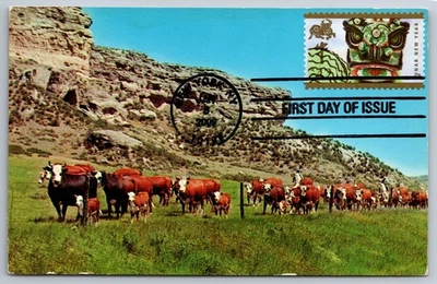 #4375 Chinese Lunar New Year, Year of the Ox FDC Maxi Card - Image 1 of 2