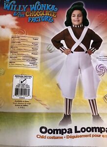 Rubies Costume Kids Willy Wonka & The Chocolate Factory Oompa Loompa Costume-L