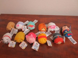 Menge 11 Disney Tsum Tsum Plüsch Mini Stofftiere + 1 DC Superman - Bild 1 von 7