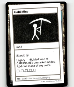 MTG - Gold Mine (No PW Symbol) - Mystery Booster: Convention Ed. - Picture 1 of 1