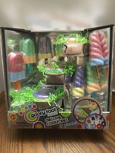 Summertime Deluxe Sidewalk Chalk Set POPSICLES & DONUTS Goofy Foot Designs NEW S - Picture 1 of 6