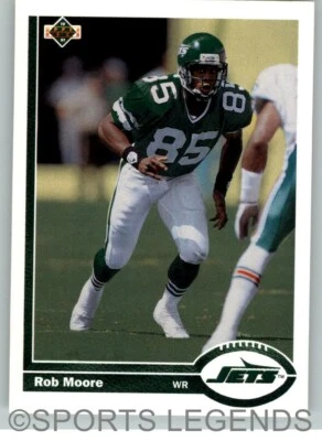 1991 Upper Deck NFL #435 Rob Moore - Image 1 of 2