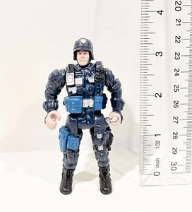 Figurine 3,5 pouces officier de police Chap Mei Swat années 2000 - Photo 1/2