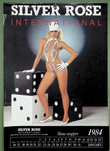 Silver Rose - 1984 - Lingerie Catalogue - Calendar - Samantha Fox (October) - Picture 1 of 2
