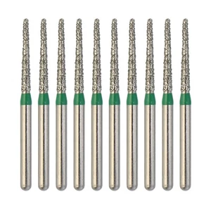 Dental Diamond Burs FG High Speed Taper Flat End Coarse Grit TF-11C ISO 173/014 - Picture 1 of 3