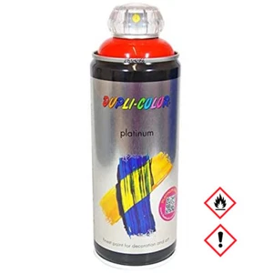 Dupli Color Platinum Ral 3020 Rouge Trafic Brillant Bombe Aérosol 400ml - Bild 1 von 1