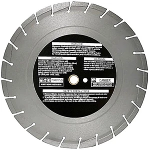 16" Lasergeschweißte Diamanttrennscheibe Asphalt Grün Beton passt Stihl Kappsäge - Bild 1 von 9