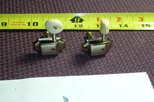 2 Older Used Vintage Kluson Deluxe Individual Tuners D-169400 - Item UO - Picture 1 of 16