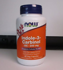 Indole-3-Carbinol (I3C) 200 mg 60 Veg Caps by NOW - Detoxification Support