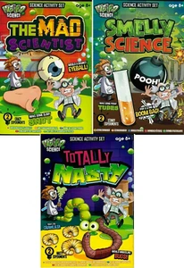 Weird Mad Science Make Create Crazy Nasty Smells DIY Experiment Kids 3 Pack STEM - Picture 1 of 3