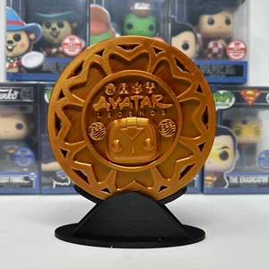 3D gedruckt Custom Funko Digital Pop! - AVATAR SERIE 1 Münze mit Ständer - Bild 1 von 4