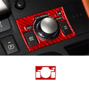 Red Carbon Fiber Side Air Outlet Vent Cover Trim For Lexus CT200h 2011-2017 - Bild 1 von 7
