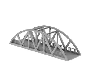 PONT D'ACIER ROUTE OU FERROVIAIRE 01 - 3D Terrain FOW Bolt Action WARGAME WWII05 - Imagen 1 de 5