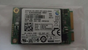 GENUINE Samsung 256GB SM841 mSATA MZMPD256HAGM SSD 010V14 Solid State Drive - Picture 1 of 1