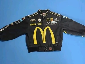 JH Design Nascar Jacket Youth Kids Boys Size Small 5/6 McDonald's #43 - Picture 1 of 10