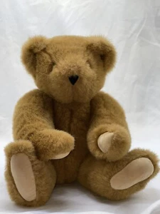 Vermont Teddybär braun Plüsch verbunden 16 Zoll Handarbeit  - Bild 1 von 6