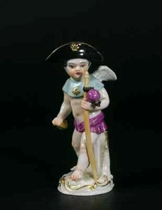 Meissen Cupid as Pilgrim19th Century - Picture 1 of 7