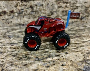 Spin Master Monster Jam Marvel Super Heroes Spider-Man Truck Team Flag New 1:64 - Picture 1 of 5