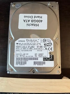 Hitachi Deskstar 400GB ATA/IDE Hard Drive 7200RPM - Picture 1 of 2